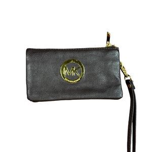 Michael Kors Women's Brown Wallet Wristlet
